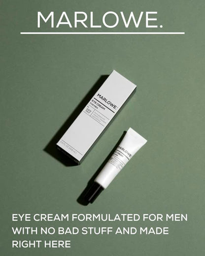 No. 127 Mens Eye Cream with Vitamin C, Caffeine and Moisturizing Squalane for Puffiness, Wrinkles & Dark Circles, Targeted Under Eye Skin Care, 0.5 FL Oz