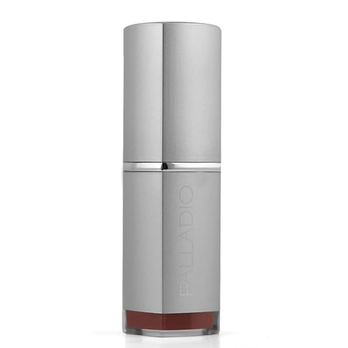 Palladio Herbal Lipstick, Rich Pigmented and Creamy Lipstick, Infused with Aloe Vera, Chamomile & Ginseng, Prevents Lips from Drying, Combats Fine Lines, Long Lasting Lipstick, Angelica