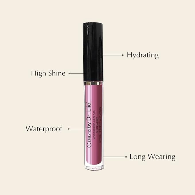 Vegan Moisturizing, Long Lasting Lip Gloss - Satin Vegan