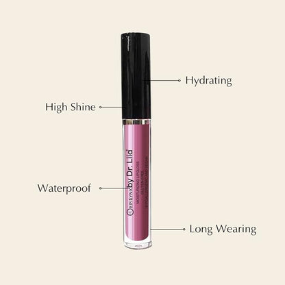 Vegan Moisturizing, Long Lasting Lip Gloss - Satin Vegan