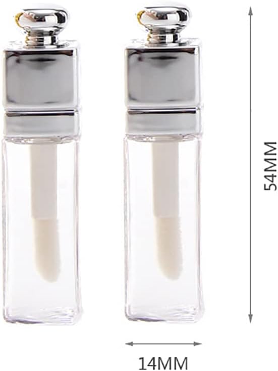 6 Pcs 3ml Empty Lip Gloss Tubes Containers 3ml