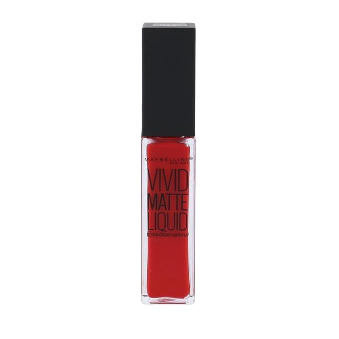 Maybelline Vivid Matte Lipstick Number 35, Rebel Red