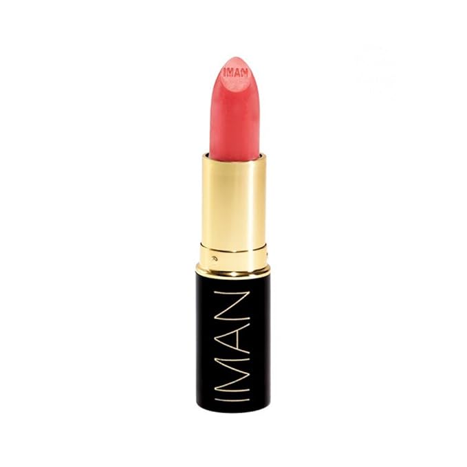 IMAN Cosmetics Moisturizing Lipstick, Bright Orange, Hot Moisturizing