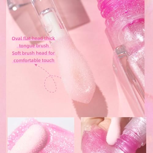 2PCS Lip Gloss Color Changing Lip Oil, 2024 Gloss