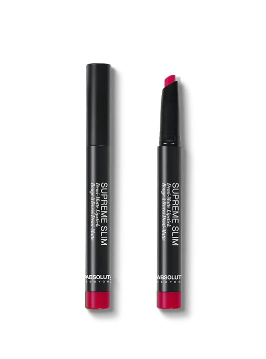 Absolute New York Demi-Matte Supreme Slim Lipstick (Peony)