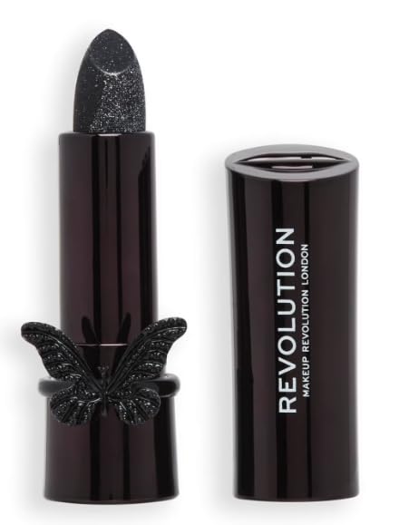MAKEUP REVOLUTION Revolution Enchanted Kiss Lipstick Statement Black Ring