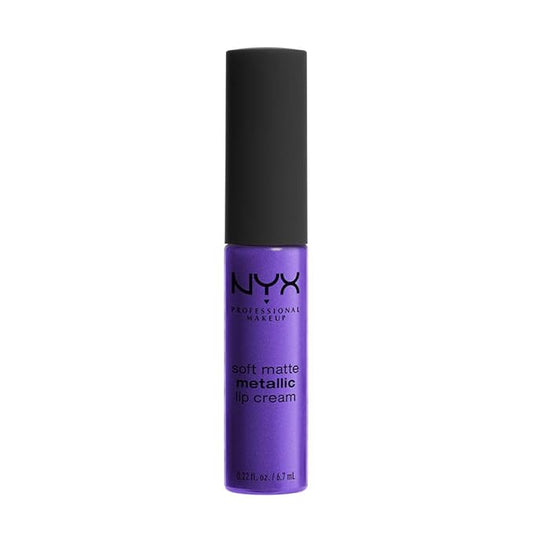 NYX PROFESSIONAL MAKEUP Soft Matte Metallic Lip Cream,