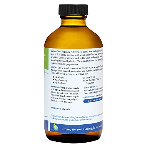 Vegetable Glycerine 8 Fl Oz, Vegatable