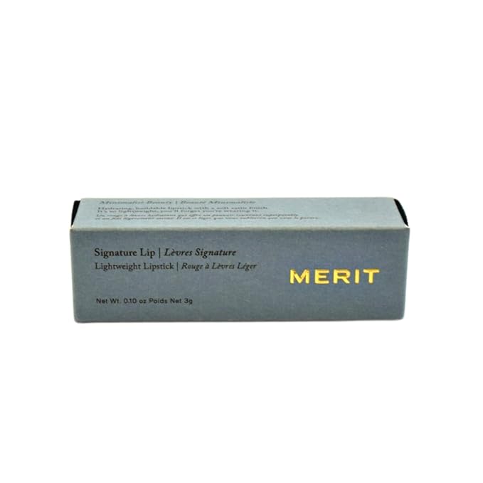 MERIT Signature Lip Lightweight Lipstick Millennial Signature
