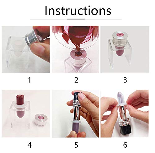 DIY Lipstick, 9mm Handmade Lipstick Lipstick Filling Tube Filling