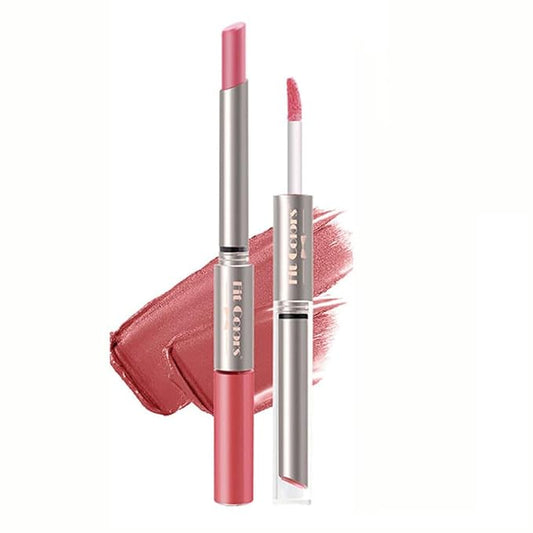Matte Lipstick Lip Gloss Double-headed Nude Velvet Multicolor Gloss