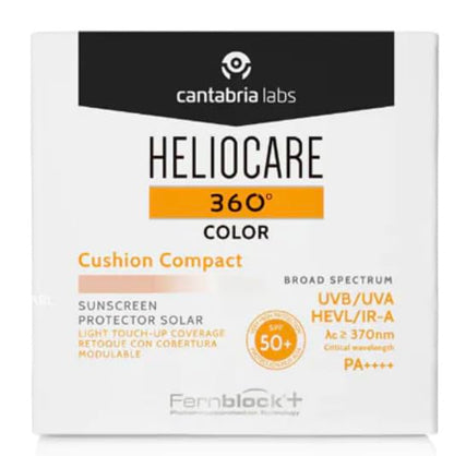 HELl0CARE 360º COLOR CUSHION COMPACT SPF 50+ PEARL 10G