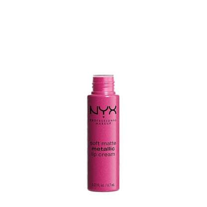 NYX PROFESSIONAL MAKEUP Soft Matte Metallic Lip Cream,