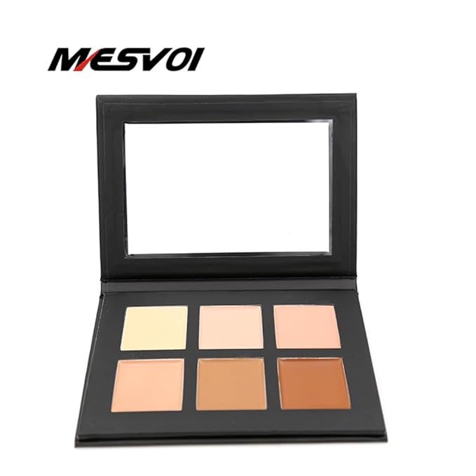 6 Color Contour and Highlighting Makeup Kit Contouring