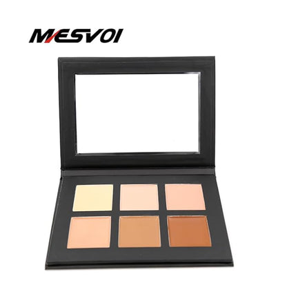 6 Color Contour and Highlighting Makeup Kit Contouring