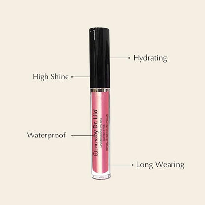 Vegan Moisturizing, Long Lasting Lip Gloss - Satin Vegan