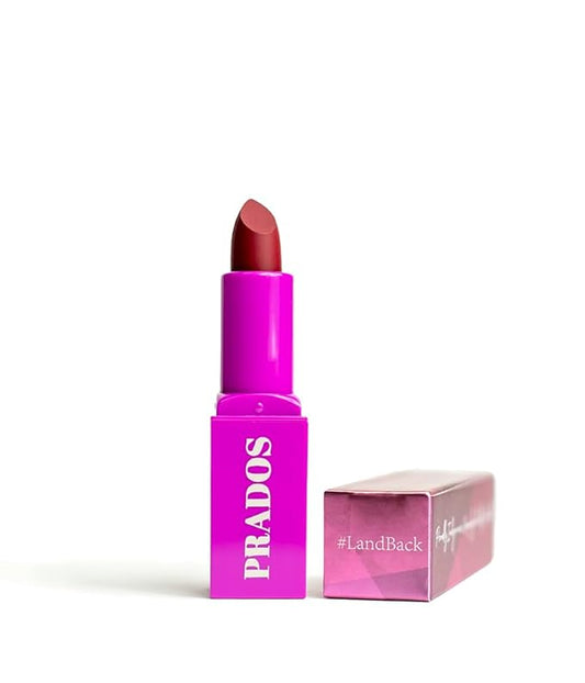 PRADOS BEAUTY #LandBack Lipstick Full Coverage Matte to Coverage
