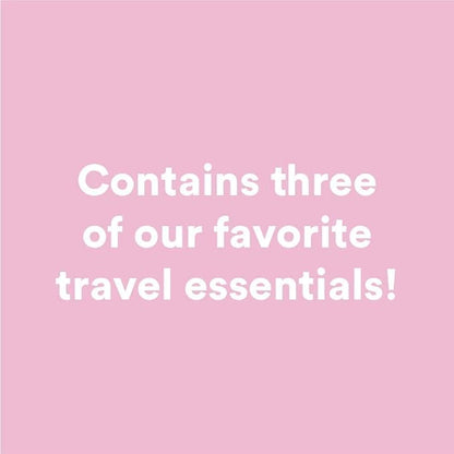 Camille Beckman Classic Collection Travel Trios, Camille, Glycerine Hand Therapy 1.35 oz, Silky Body Cream 2 oz, Hand & Shower Cleansing Gel 2 oz