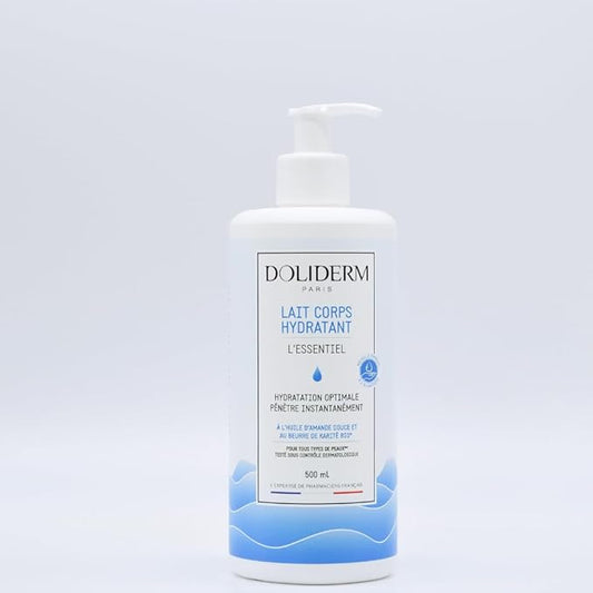 Hydrating Body Milk with Organic Shea Butter, Organic Sweet Almond Oil, and Allantoin – 500ml