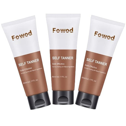 Self Tanners - Get a Gradual Tan with Our Sunless Tanning Lotions, Non-Toxic and Buildable Formula for a Golden Glow on Body and Face (6.33 FL Oz / 180ML)