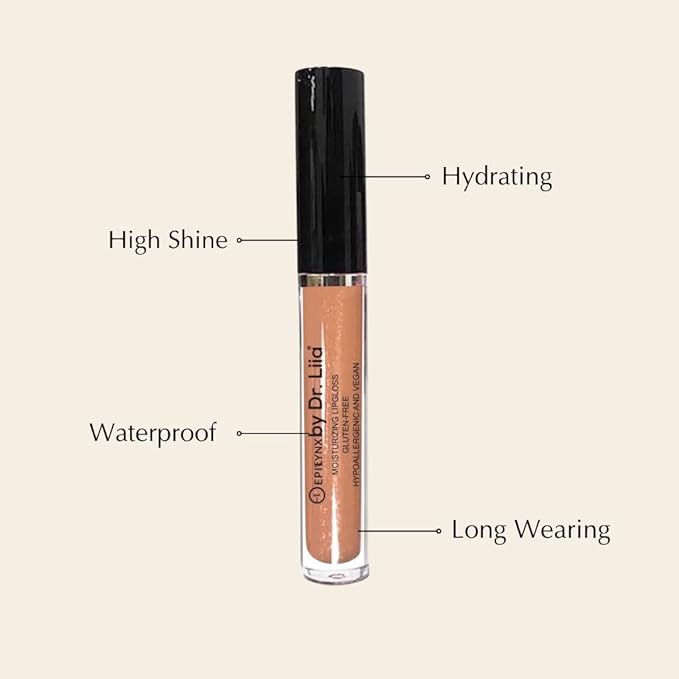 Vegan Moisturizing, Long Lasting Lip Gloss - Satin Vegan