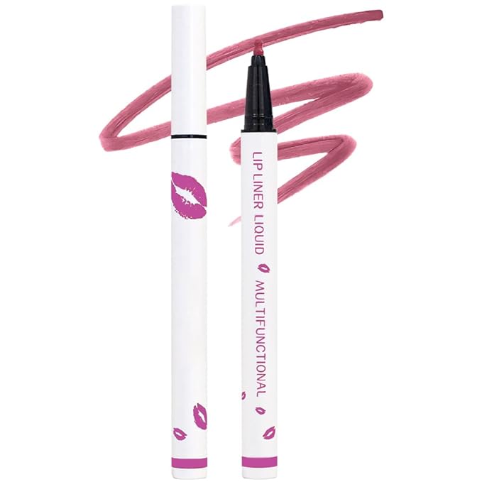 AMY'S DIARY Orchid Red Lip Tint Stain Pen,Versatile Pen,Long