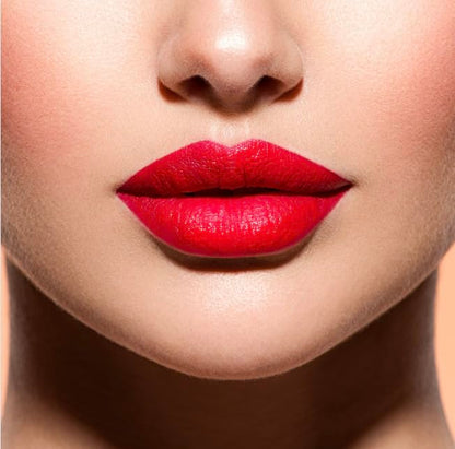 Hickey Lipstick Organic Mile High Perfect Red Lipstick REFILL - Moisturizing And Long Lasting Lipstick for Women - Gluten Free, Vegan And Organic - Highly Pigmented Velvet Finish