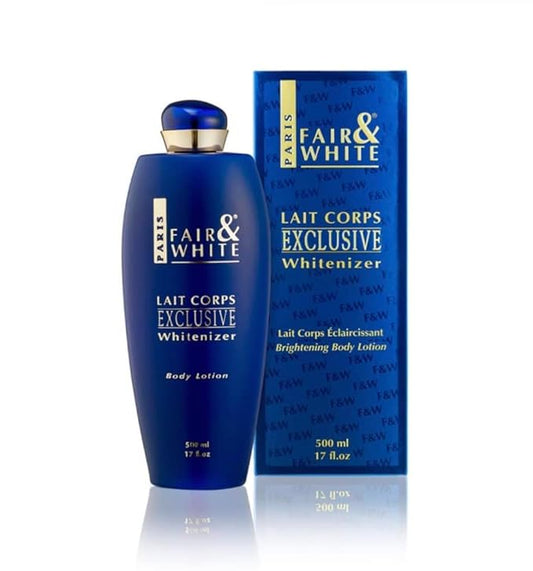 FAIR & WHITE Lait Corps Exclusive Body Lotion - 17 Fl oz / 500 ml