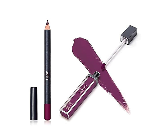 aden - 2 in 1 - Matte Liquid Lipstick 7ML