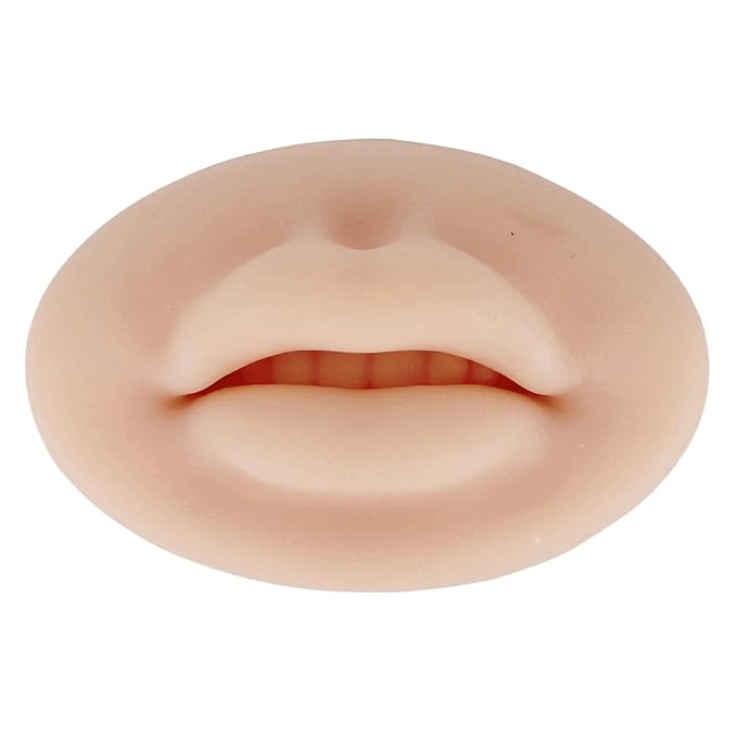 ZJchao 3D Fake Lips, Silicone Fake for Lips Training