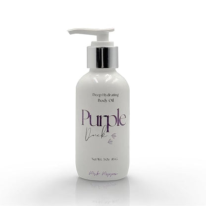 Hydrating Body Oil for Women | Lightweight All-Natural Moisturizing Oil | Fast-Absorbing Moisturizer | Scented Body Oil for Women - Pink Pepper 3 Oz