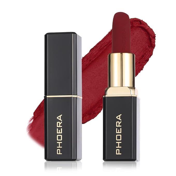 Phoera Non Transfer Lipstick Waterproof, smudge-proof and mask-proof smudge-proof