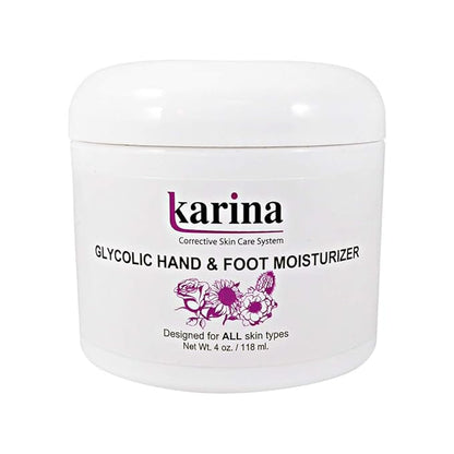 Karina Glycolic Hand and Foot Moisturizer 4 Ounces