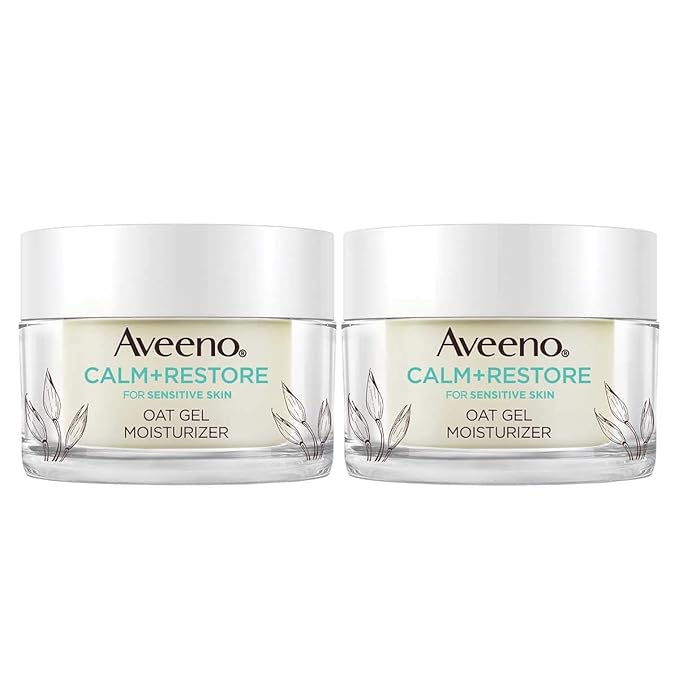 Aveeno Calm+Restore Oat Gel Face Moisturizer,