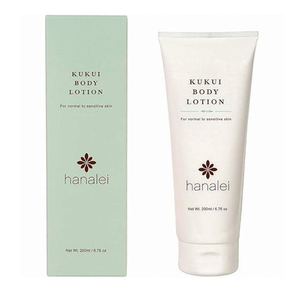 Hanalei Kukui Body Lotion 200ml and Face Moisturizer with SPF 50 Mineral Sunscreen 1.7 Oz - Cruelty Free (2-Pack Bundle)