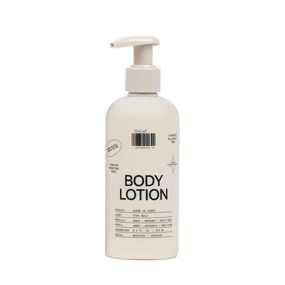 DedCool Body Lotion Xtra Milk – Lightweight, Deeply Hydrating Formula with Ceramides, Snow Mushroom & Meadowfoam Oil, Regular/Full Size