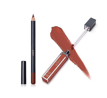 aden - 2 in 1 - Matte Liquid Lipstick 7ML
