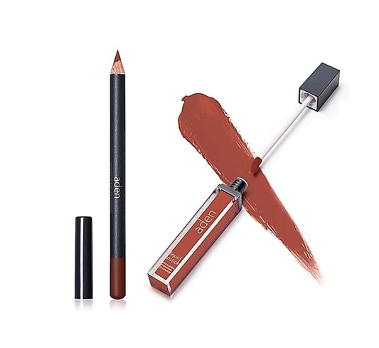 aden - 2 in 1 - Matte Liquid Lipstick 7ML