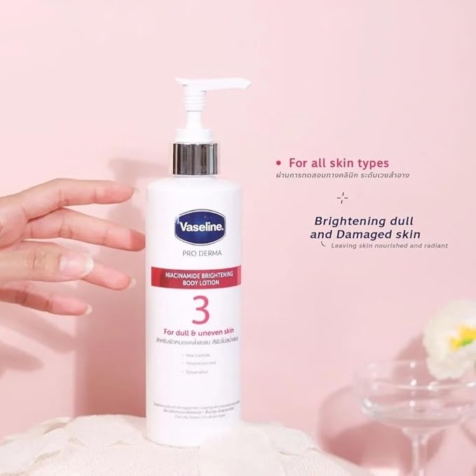 Vaseline Pro Derma 3 Brightening Body
