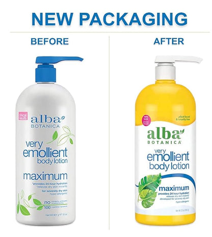 Very Emollient Body Lotion, Maximum Dry 32 oz