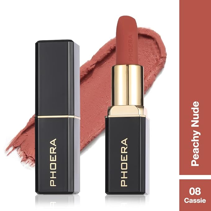 Phoera Non Transfer Lipstick Waterproof, smudge-proof and mask-proof smudge-proof