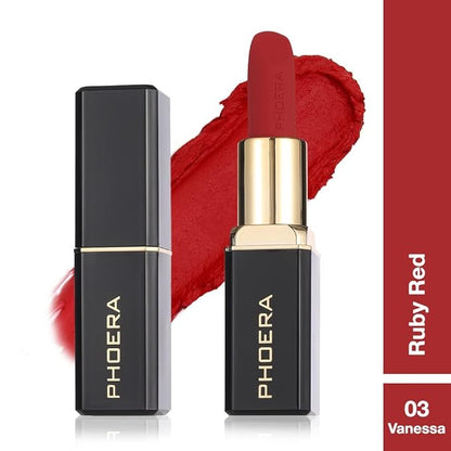 Phoera Non Transfer Lipstick Waterproof, smudge-proof and mask-proof smudge-proof