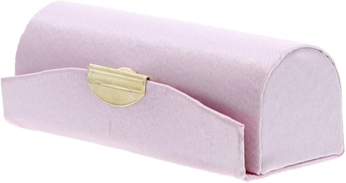 Motique Accessories Light Pink Satin Ladies Lipstick Case Light