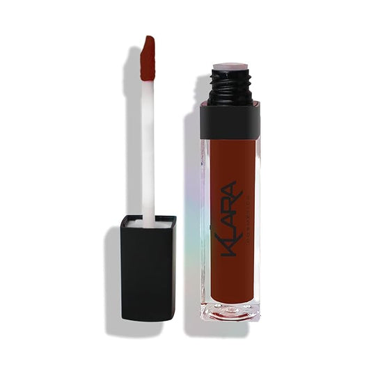 Klara Cosmetics Kiss Proof Lipstick 14 Chocolate Temptation Long