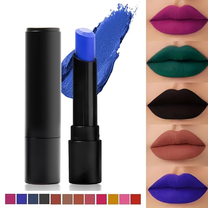 High Pigmented Matte Lipstick, Face Body Paint Stick, High