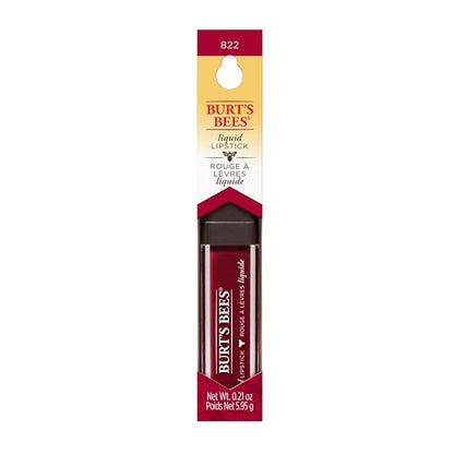 Burt's Bees 100% Natural Glossy Liquid Lipstick, Garnet Glossy