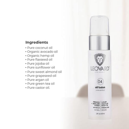 Anti-Aging Oil for Face, Beard - Multi-Use Organic Body Oil for Massage, Nails, Hair – Contain Avocado, Hemp, Flaxseed, Sunflower Oil - Moisturizer for Dry Skin, Scalp for Men Women - 2oz