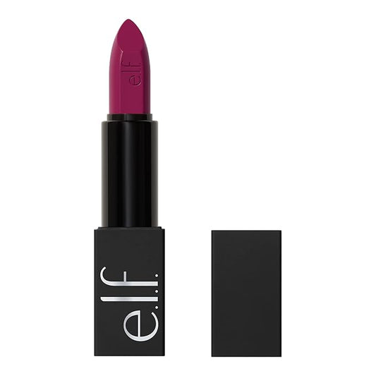 e.l.f. O Face Satin Lipstick, Richly Pigmented, Nourishing Face