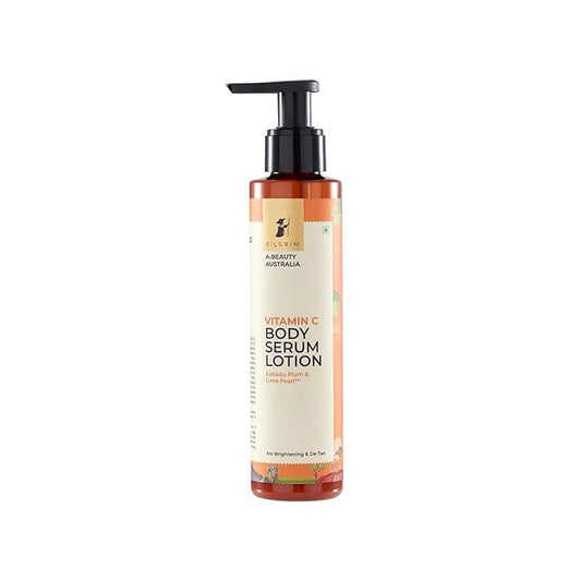 Vitamin C Body Serum Lotion with Kakadu Plum & Lime Pearl | Hydrating & Nourishing Body Moisturizer for Smooth, Radiant-Looking Skin | Non-Sticky, Vegan | 5.07 Fl Oz (150ml)
