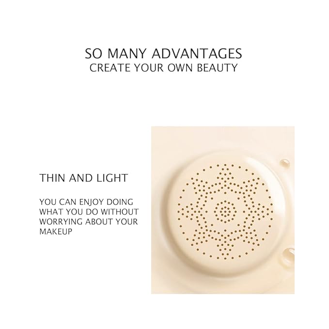 VENZEN Makeup Beauty Cream 3pcs Gift Box Carpet Flowers Colors Ivory White Foundation Powder Moisturizing Concealer Lipstick